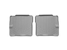 WeatherTech FloorLinerTM DigitalFit; Gray; Rear; 2 Piece 460942