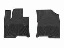 WeatherTech All Weather Floor Mats; Black; Front W619