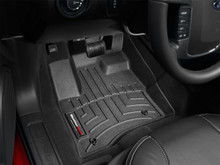 WeatherTech FloorLinerTM DigitalFit; Black; Front 442701