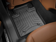 WeatherTech FloorLinerTM DigitalFit; Black; Rear; 2 Pieces 445652