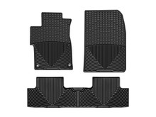 WeatherTech All Weather Floor Mats; Black; Front and Rear WTHB330197
