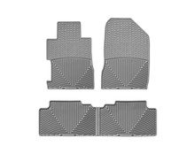 WeatherTech All Weather Floor Mats; Gray; Front and Rear WTHG065149