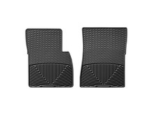 WeatherTech All Weather Floor Mats; Black; Front W124