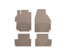 WeatherTech All Weather Floor Mats; Tan; Front and Rear WTNT189210