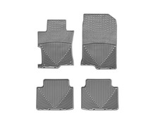 WeatherTech All Weather Floor Mats; Gray; Front and Rear WTHG094150