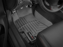 WeatherTech FloorLinerTM DigitalFit; Black; Front 441661