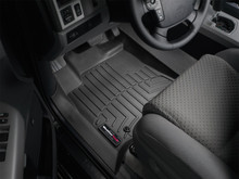 WeatherTech FloorLinerTM DigitalFit; Black; Front 442771