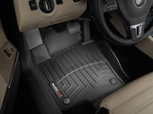 WeatherTech FloorLinerTM DigitalFit; Black; Front 441671