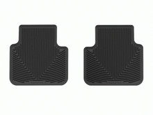 WeatherTech All Weather Floor Mats; Black; Rear W656