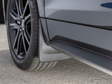 WeatherTech MudFlap No-Drill DigitalFit; Black 110172