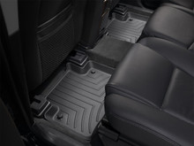 WeatherTech FloorLinerTM DigitalFit; Black; Rear; 2 Pieces 440532