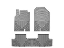 WeatherTech All Weather Floor Mats; Gray; Front and Rear WTHG199197