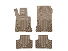 WeatherTech All Weather Floor Mats; Tan; Front and Rear MB X204 T