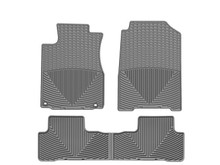 WeatherTech All Weather Floor Mats; Gray; Front and Rear WTHG270162