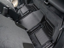 WeatherTech FloorLinerTM DigitalFit; Black; Third Row 448286