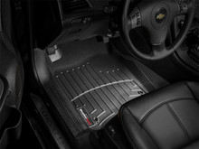 WeatherTech FloorLinerTM DigitalFit; Black; Front 442261