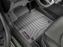 WeatherTech FloorLinerTM DigitalFit; Black; Front 446661