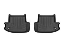 WeatherTech FloorLinerTM DigitalFit; Black; Rear; 2 Pieces 449373
