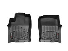 WeatherTech FloorLinerTM DigitalFit; Black; Front 442861