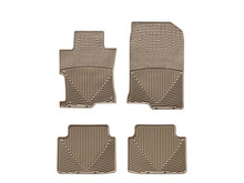 WeatherTech All Weather Floor Mats; Tan; Front and Rear WTHT094150