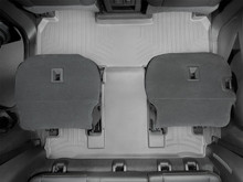 WeatherTech FloorLinerTM DigitalFit; Gray; Rear and Third Row; 1 Piece 4612282