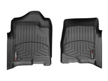 WeatherTech FloorLinerTM DigitalFit; Black; Front 440661