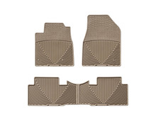 WeatherTech All Weather Floor Mats; Tan; Front and Rear WTHT148152