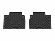 WeatherTech All Weather Floor Mats; Black; Rear W688