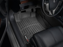 WeatherTech FloorLinerTM DigitalFit; Black; Front 442881
