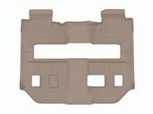 WeatherTech FloorLinerTM HP; Tan; Rear and Third Row 456078IM