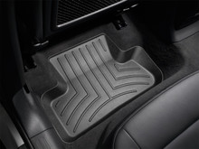 WeatherTech FloorLinerTM DigitalFit; Black; Rear; 2 Pieces 442302