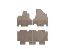 WeatherTech All Weather Floor Mats; Tan; Front and Rear WTHT211212