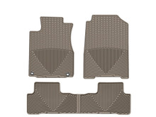 WeatherTech All Weather Floor Mats; Tan; Front and Rear WTHT270162