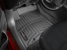 WeatherTech FloorLinerTM DigitalFit; Black; Front 444911