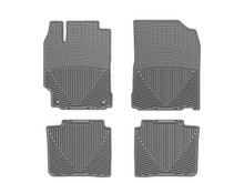 WeatherTech All Weather Floor Mats; Gray; Front and Rear WTCG255256