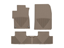 WeatherTech All Weather Floor Mats; Tan; Front and Rear WTHT330197