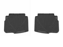 WeatherTech All Weather Floor Mats; Black; Rear W668