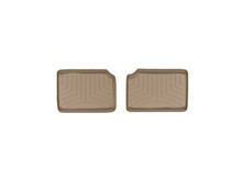 WeatherTech FloorLinerTM DigitalFit; Tan; Rear; 2 Piece 453552