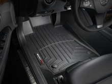 WeatherTech FloorLinerTM DigitalFit; Black; Front 446811
