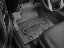 WeatherTech FloorLinerTM DigitalFit; Black; Front 444931