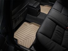 WeatherTech FloorLinerTM DigitalFit; Tan; Rear; 2 Pieces 451642