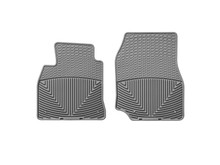 WeatherTech All Weather Floor Mats; Gray; Front W23GR