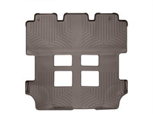 WeatherTech FloorLinerTM DigitalFit; Cocoa; Rear And Third Row 473412