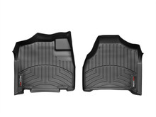 WeatherTech FloorLinerTM DigitalFit; Black; Front 443581