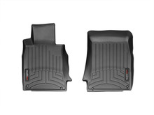 WeatherTech FloorLinerTM DigitalFit; Black; Front 444281