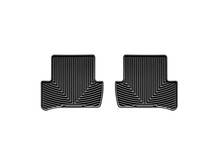 WeatherTech All Weather Floor Mats; Black; Rear W90