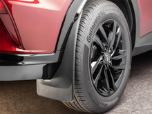 WeatherTech MudFlap No-Drill DigitalFit; Black 120203