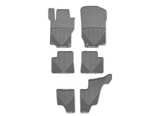 WeatherTech All Weather Floor Mats; Gray; Front Rear and Third Row W102GR110GR115G