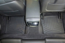 WeatherTech FloorLinerTM DigitalFit; Black; Rear; 2 Pieces 444974