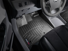 WeatherTech FloorLinerTM DigitalFit; Black; Front 443001